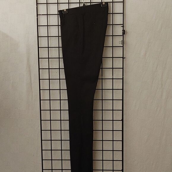 MEN'S DOLCE VITA 3 PIECE SUPER 150'S SLIM FIT BLACK TUXEDO. - Picture 14 of 16